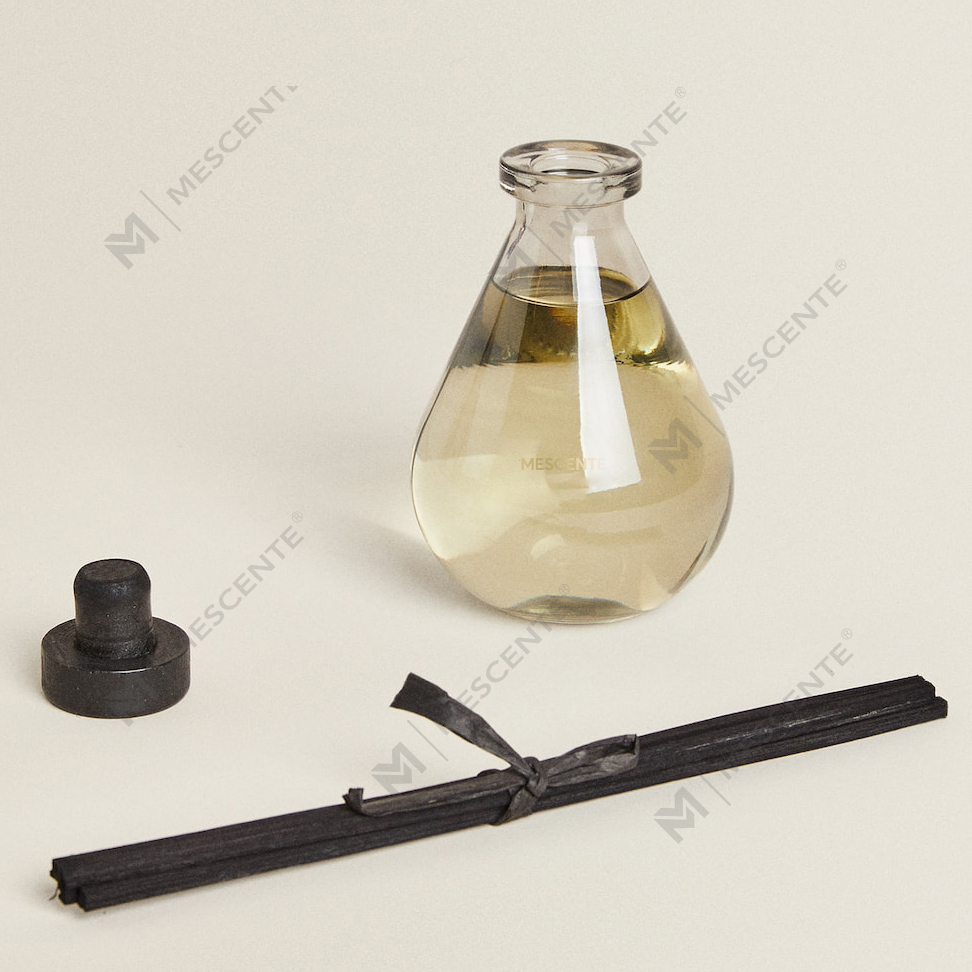 High Quality  Bottle Luxury Turkey Frascos Vidrio Mini Christmas Home Fragrance Aroma Diffuser Reed Vase