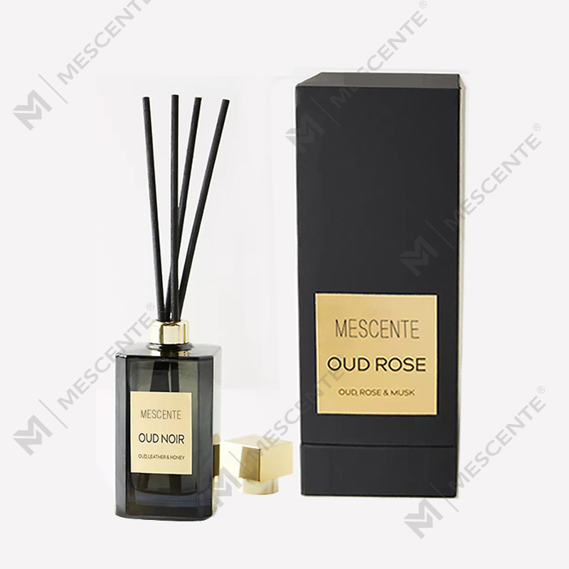 Travertine Decorative Big Bottles Porcelaine White Label Thailand Fragance Reed Diffusers Vessel