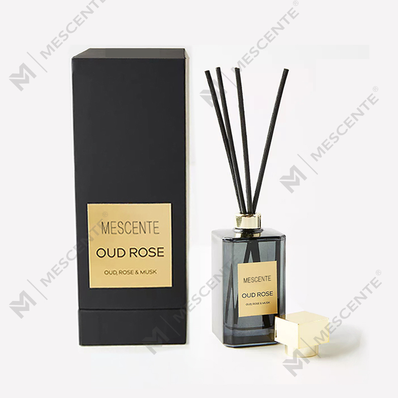 Travertine Decorative Big Bottles Porcelaine White Label Thailand Fragance Reed Diffusers Vessel