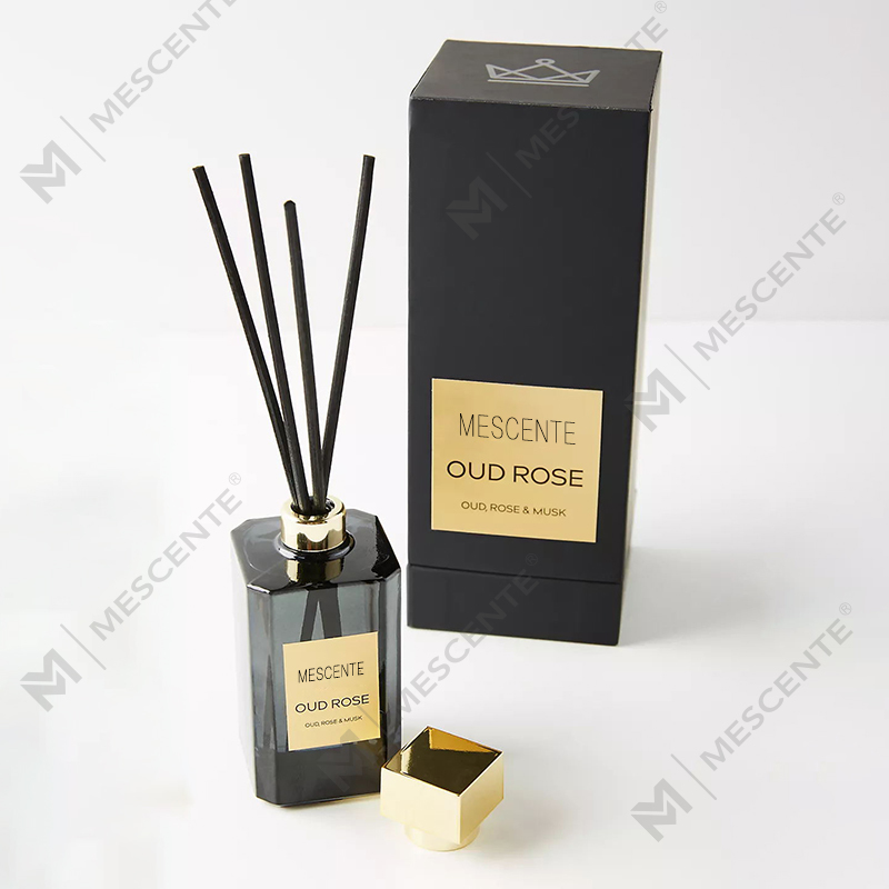 Travertine Decorative Big Bottles Porcelaine White Label Thailand Fragance Reed Diffusers Vessel