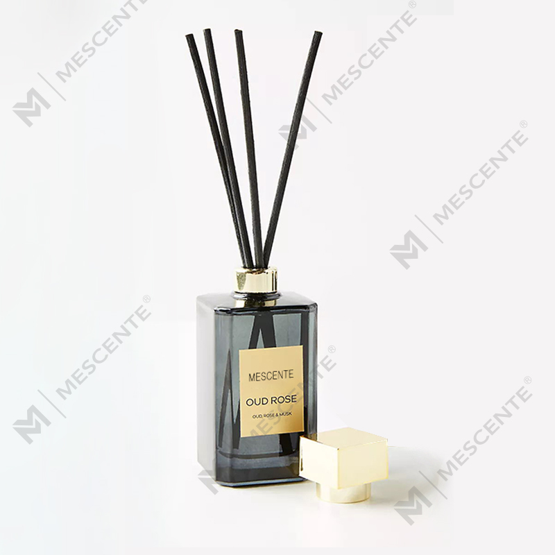 Travertine Decorative Big Bottles Porcelaine White Label Thailand Fragance Reed Diffusers Vessel