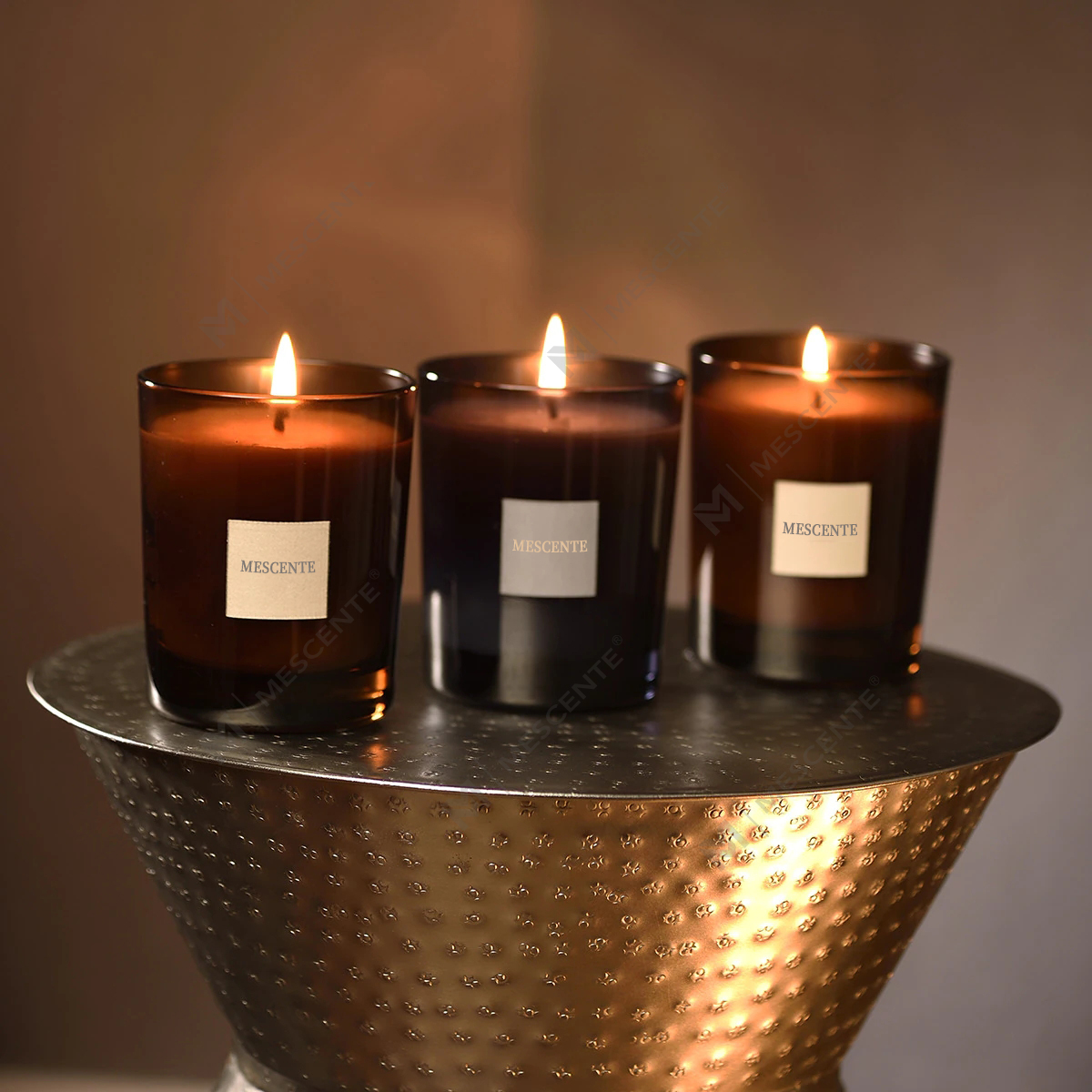 M&Scent Personalisieren Grab Klein Box Mit Klar Nicht Tropfende Kerzen Herzform Beton Candle